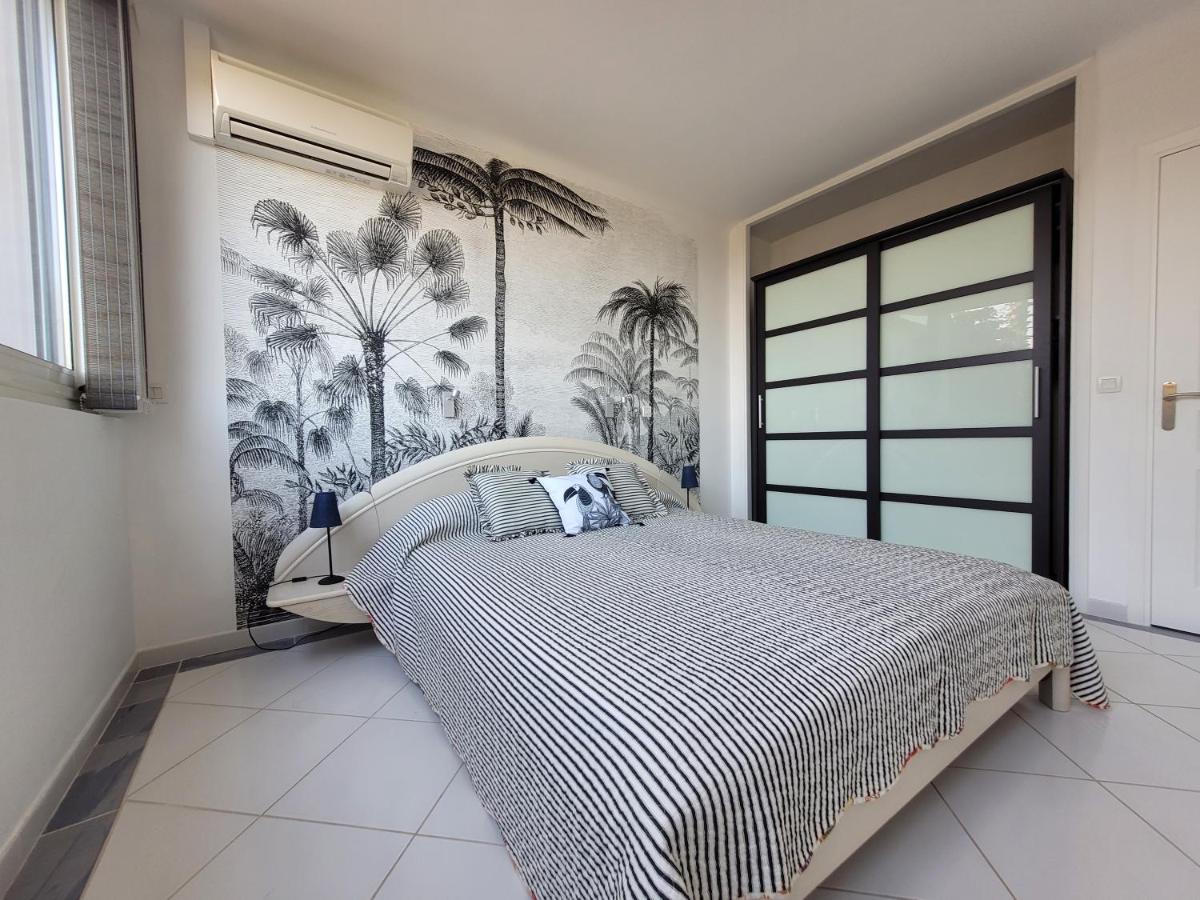 Villa Palm' Issambres 6-7 Personnes, Clim, Avec Piscine, Jardin Et Parking Prives La Garonnette-Plage エクステリア 写真