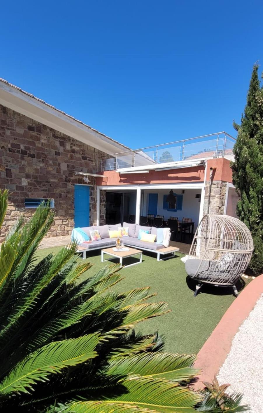 Villa Palm' Issambres 6-7 Personnes, Clim, Avec Piscine, Jardin Et Parking Prives La Garonnette-Plage エクステリア 写真